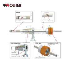 thermocouple antidéflagrant de gaz de cuisine avec le connecteur de tube de coude